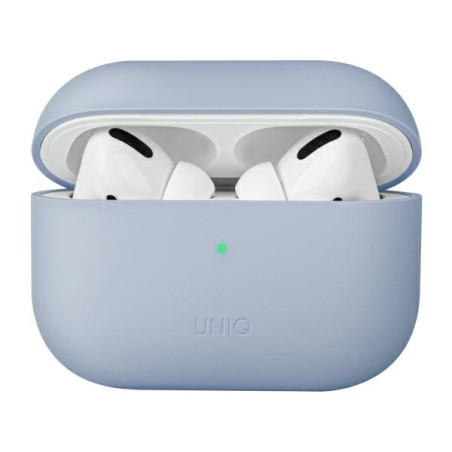 Etui UNIQ Lino do AirPods Pro, błękitne