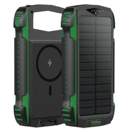 Powerbank 4smarts Solarny TitanPack Rugged UltiMag 20000mAh zielona