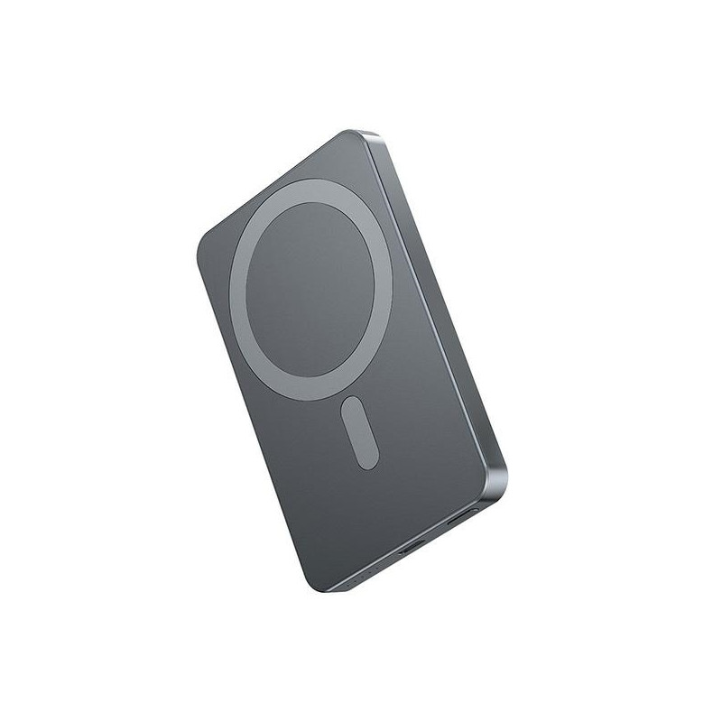 PowerBank AWEI MagSafe P112K 5000mAh szary