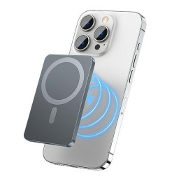 PowerBank AWEI MagSafe P112K 5000mAh szary