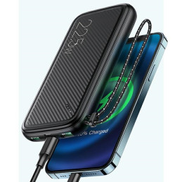 Powerbank USAMS PB56 10000mAh 22.5W 2xQC3.0+PD Fast Charge biały