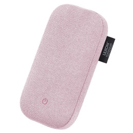 Powerbank indukcyjny Lexon Powersound 5000 mAh z głośnikiem bluetooth różowy