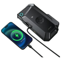 Powerbank USAMS Jumpstarter 8000mAh + wbudowana latarka czarny
