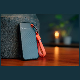 Dysk Zewnętrzny Verbatim Pocket SSD 1TB  - brelok do kluczy z kablem USB-C 3.2 gen.2 czarno-czerwony