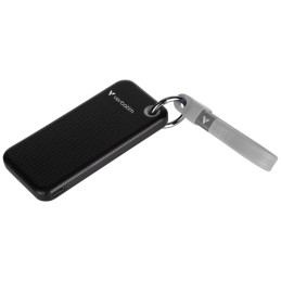 Dysk Zewnętrzny Verbatim Pocket SSD 2TB  - brelok do kluczy z kablem USB-C 3.2 gen.2 czarno-szary