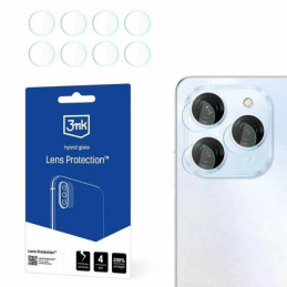Szkło na obiektyw aparatu 3mk Lens Protection do Tecno Spark 20 Pro, 4szt
