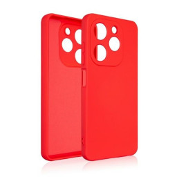 Etui Beline Silicone do TECNO Spark Go 2024 czerwone
