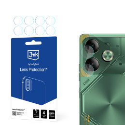 Szkło na obiektyw aparatu 3mk Lens Protection do Tecno POVA 6, 4szt