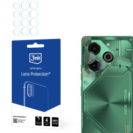 Szkło na obiektyw aparatu 3mk Lens Protection do Tecno POVA 6 Pro, 4szt
