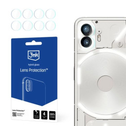 Szkło na obiektyw aparatu 3mk Lens Protection do Nothing Phone 2, 4szt