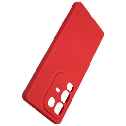 Etui Beline Silicone do Infinix Note 50 Pro 5G czerwony