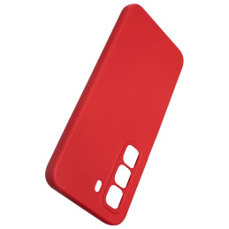 Etui Beline Silicone do Infinix Hot 50 czerwony
