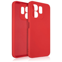 Etui Beline Silicone do Infinix Hot 50i czerwony