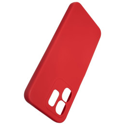 Etui Beline Silicone do Infinix Hot 50i czerwony