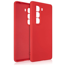 Etui Beline Silicone do Infinix Hot 50 Pro+ czerwony