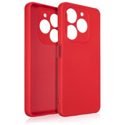 Etui Beline Silicone do Infinix Smart 8 czerwony