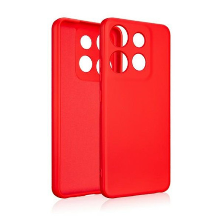 Etui Beline Silicone do Infinix Smart 7 czerwone