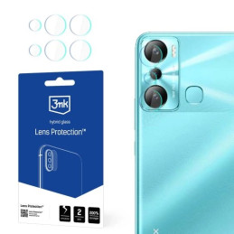 Szkło na obiektyw aparatu 3mk Lens Protection do Infinix Hot 20, 4szt