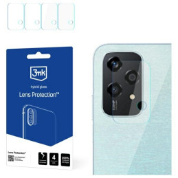 Szkło na obiektyw aparatu 3mk Lens Protection do Honor 200 Lite, 4szt
