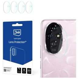 Szkło na obiektyw aparatu 3mk Lens Protection do Honor 200, 4szt