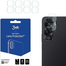 Szkło na obiektyw aparatu 3mk Lens Protection do Honor 90 Lite, 4szt
