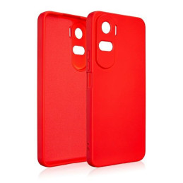 Etui Beline Silicone do Honor 90 Lite czerwone