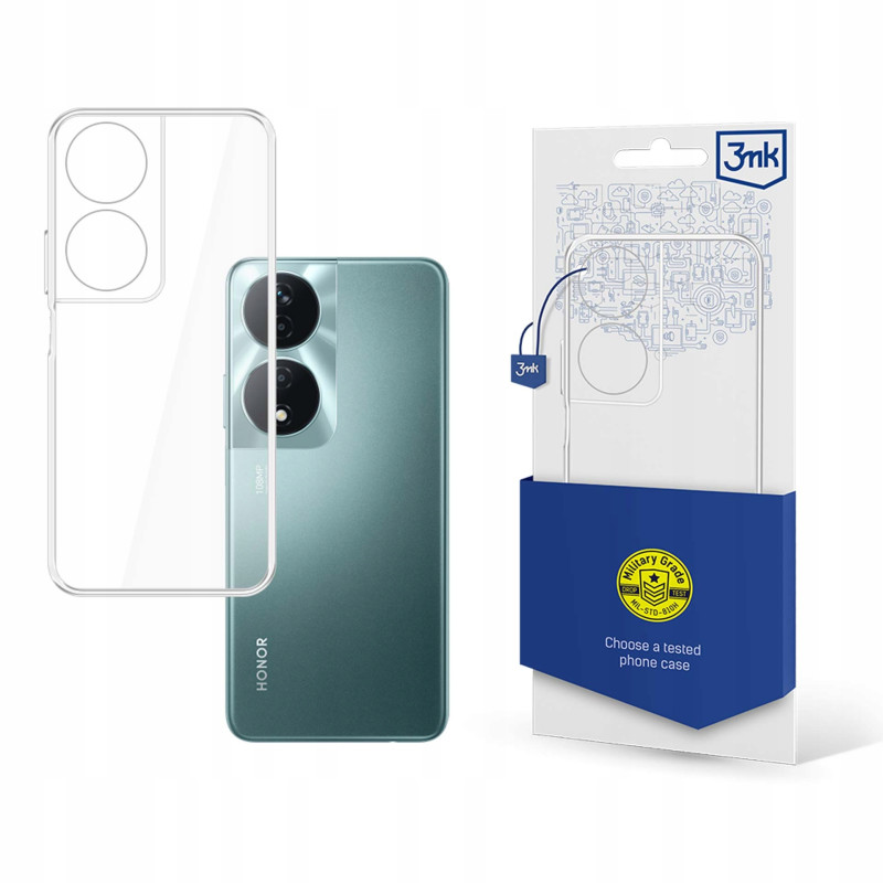 Etui 3MK Clear Case do Honor 90 Smart, przezroczyste