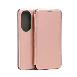 Etui Beline Book Magnetic do Honor 90 różowo złote