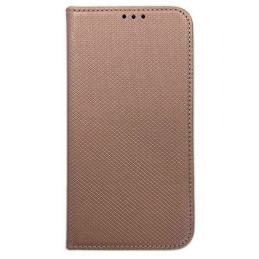 Etui Smart Magnet book do Honor Magic 6 Pro różowo złote
