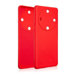 Etui Beline Silicone do Honor Magic5 Lite czerwone