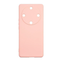 Etui Beline Silicone do Honor Magic5 Lite różowo-złote