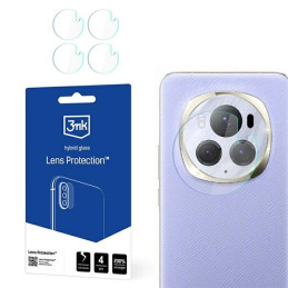 Szkło na obiektyw aparatu 3mk Lens Protection do Honor Magic6, 4szt
