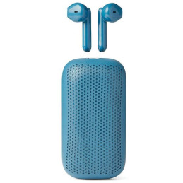 Lexon Speakerbuds Słuchawkibezprzewodowe z głośnikiem bluetooth niebieski/blue LA127B