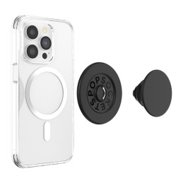 Popsockets PopGrip MagSafe 2 806828 czarny/black uchwyt i podstawka do telefonu