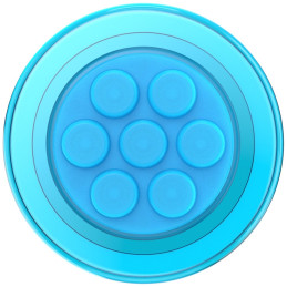 Uchwyt i podstawka do telefonu Popsockets Translucent FG-Popper MagSafe niebieski 807325