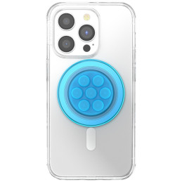 Uchwyt i podstawka do telefonu Popsockets Translucent FG-Popper MagSafe niebieski 807325