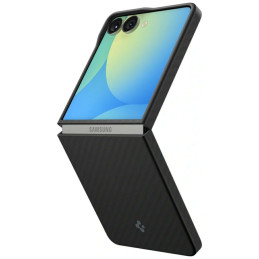 Etui Spigen AirSkin Aramid do Galaxy Z Flip7 czarny