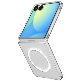 Etui Spigen AirSkin Mag MagSafe do Galaxy Z Flip7 przezroczysty