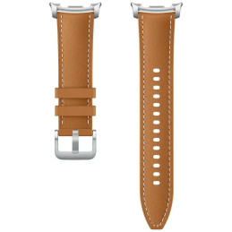 Pasek Samsung Hybrid do Galaxy Watch8 Classic (S/M/L) karmel