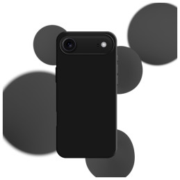 Etui 3MK Silicone Case do  iPhone Air, czarne