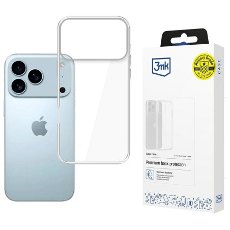 Etui 3MK Clear Case do iPhone 17 Pro Max, przezroczyste