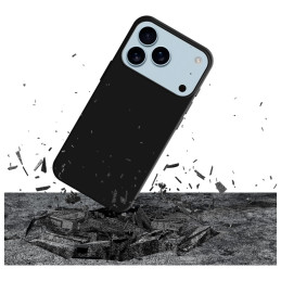 Etui 3MK Silicone Case do  iPhone 17 Pro Max, czarne