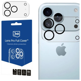 Pancerna ochrona aparatu 3MK Lens Pro Full Cover do iPhone 17 Pro Max