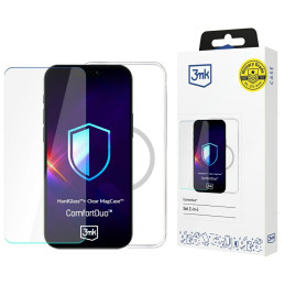 Zestaw 3MK ComfortDuo Clear MagCase do iPhone 17 Pro, przezroczysty