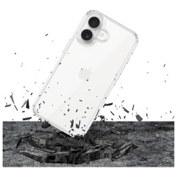 Etui 3MK Armor Case do iPhone 17, przezroczyste