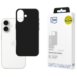Etui 3MK Silicone Case do iPhone 17, czarne