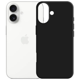 Etui 3MK Silicone Case do iPhone 17, czarne