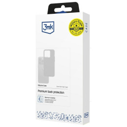 Etui 3MK Silicone Case do iPhone 17, czarne