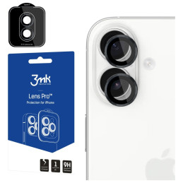 Ochrona na obiektyw aparatu 3MK Lens Protection Pro do iPhone 17, czarne