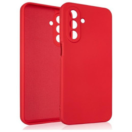 Etui Beline Silicone do Galaxy A17 4G czerwony